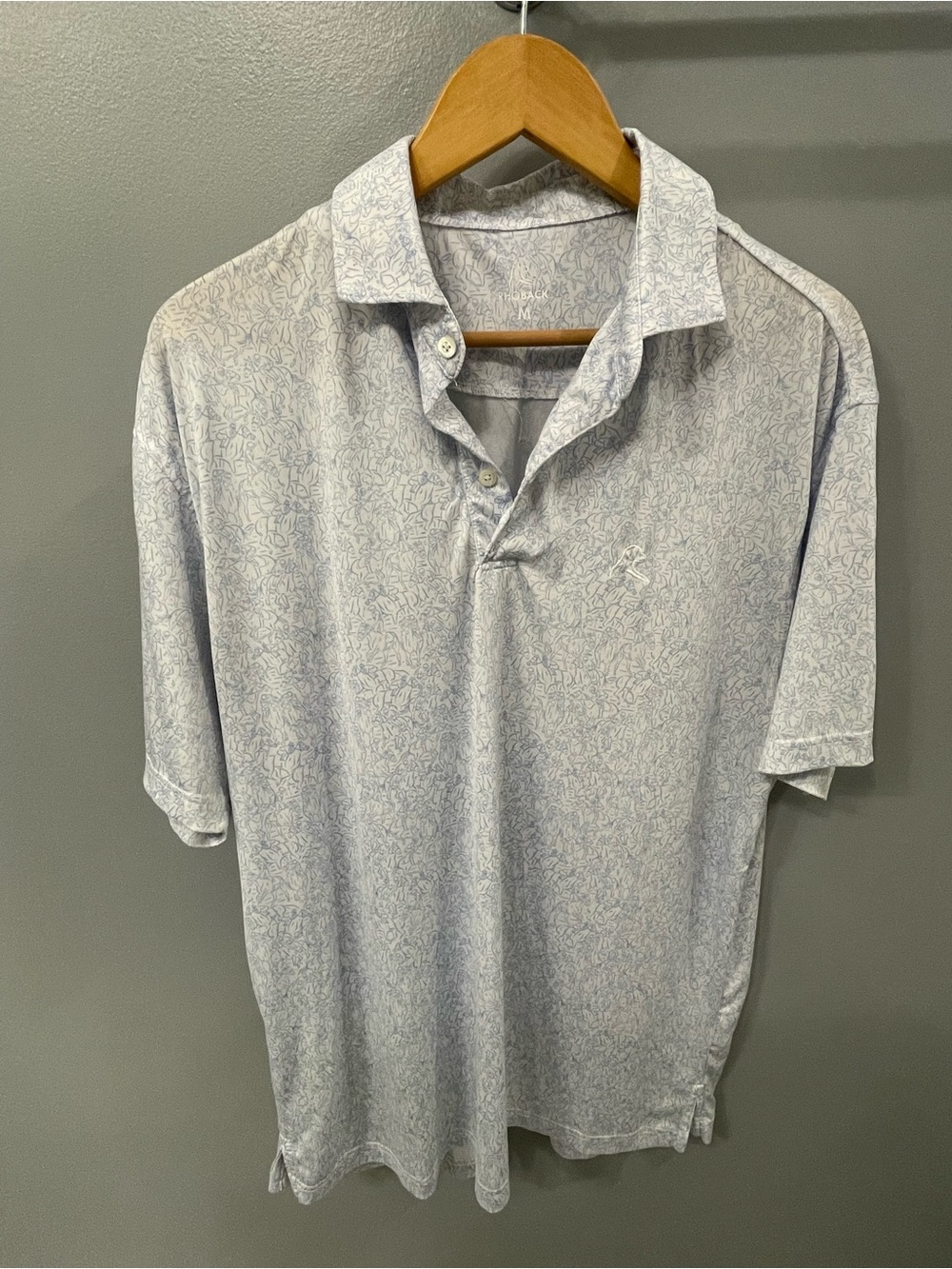 Rhoback Light Blue Horse Polo - Men